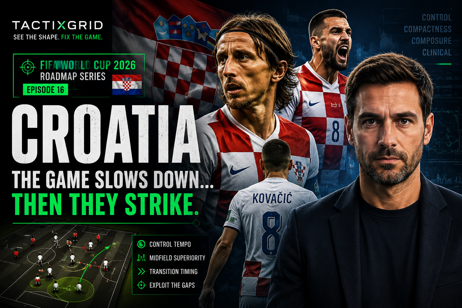 Croatia World Cup 2026 Preview: The Game Slows Down… Then They Strike