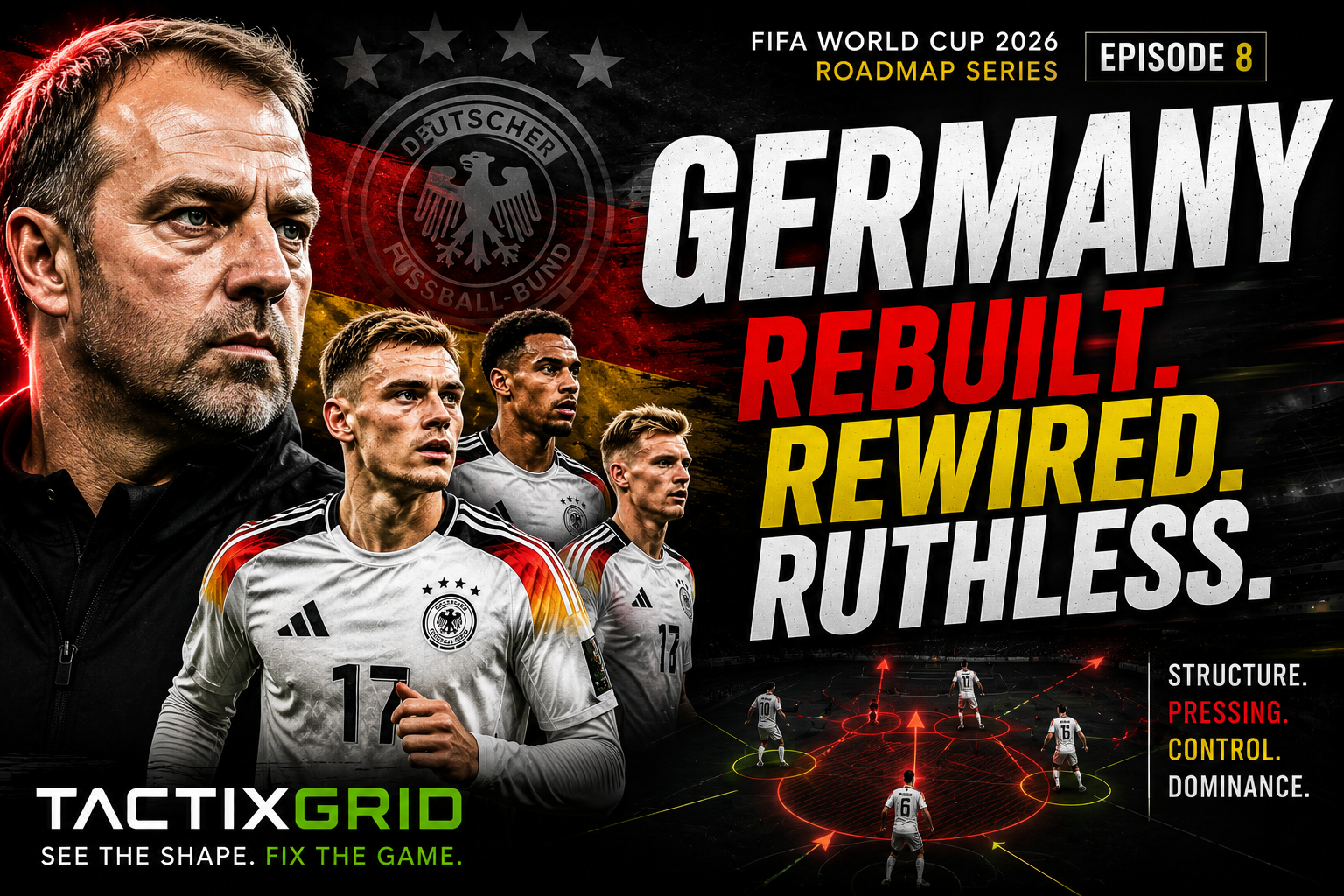 Germany — Rebuilt. Rewired. Ruthless.