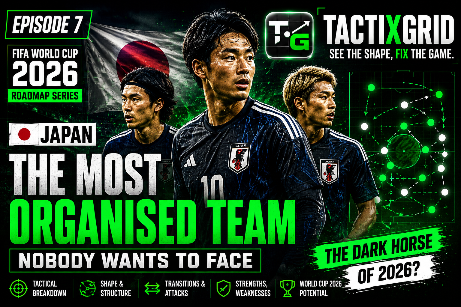 Japan FIFA World Cup 2026 Tactical Analysis: The Most Organised Team Nobody Wants To Face