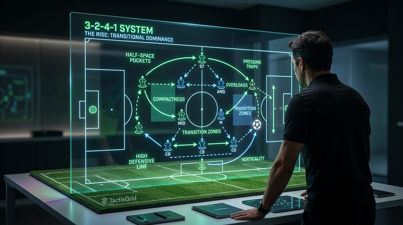 The Rise of the 3-2-4-1 Formation: Tactical Innovations in Modern Football