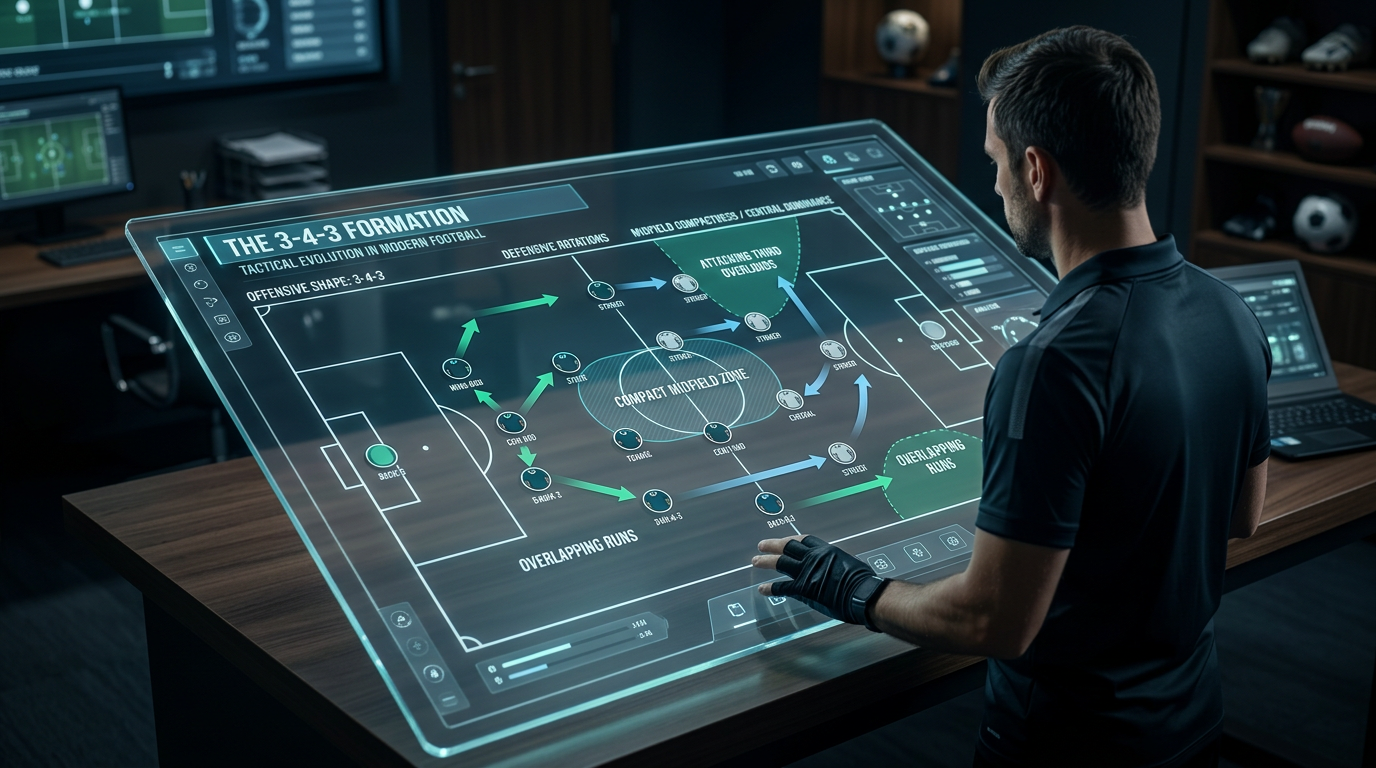 The Rise of the 3-4-3 Formation: Tactical Evolution in Modern Football